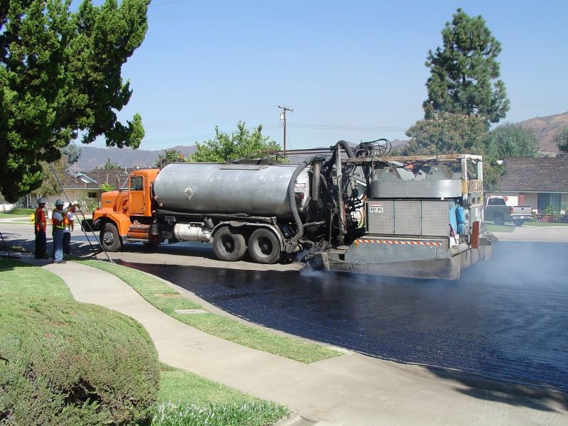 Asphalt Resurfacing detail