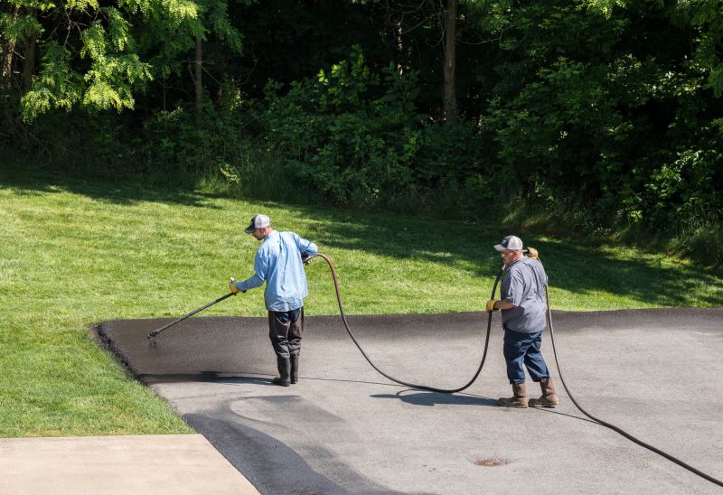 Residential Driveway Sealcoating